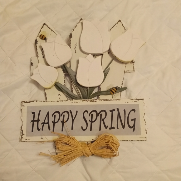 Happy Spring Wall Or Door Decor - Picture 2 of 6